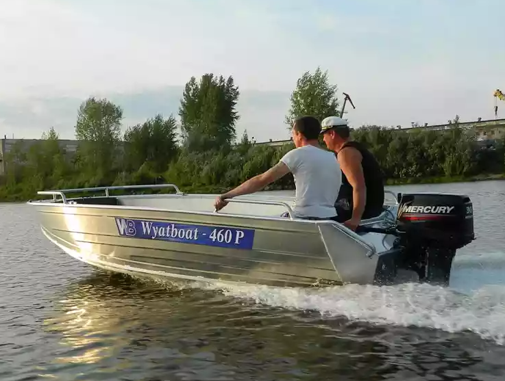 Алюминиевая лодка Wyatboat-460 P в Ессентуках