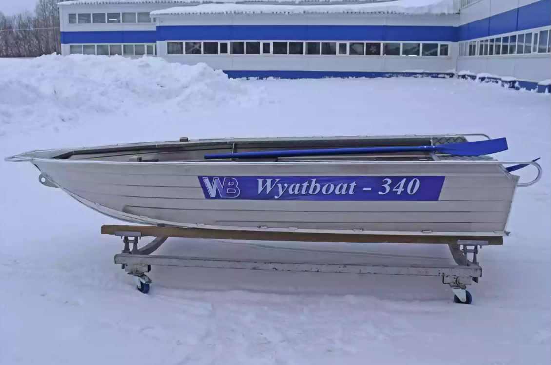 Алюминиевая лодка Wyatboat-340 Р в Ессентуках