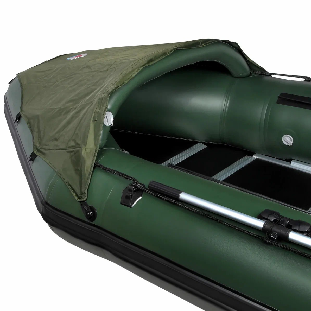 КОМПЛЕКТ НОСОВОГО ТЕНТА К ЛОДКЕ SMARINE SDP MAX 365-380 ЗЕЛЕНЫЙ в Ессентуках