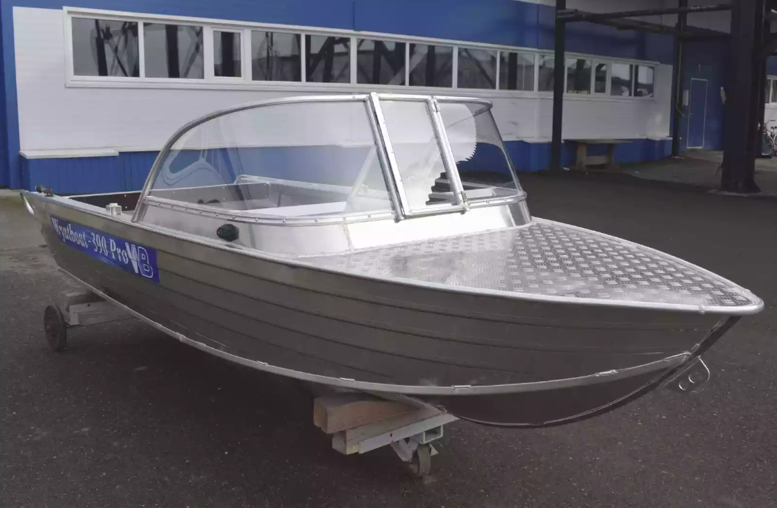 Алюминиевая лодка Wyatboat-390 Pro в Ессентуках