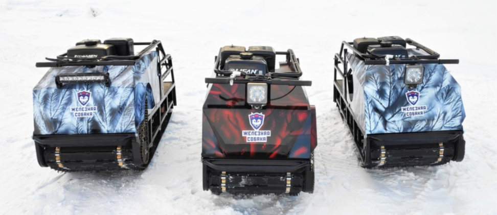 Мотобуксировщик Irondog (Железная собака) M500 9 Камуфляж Охотник в Ессентуках