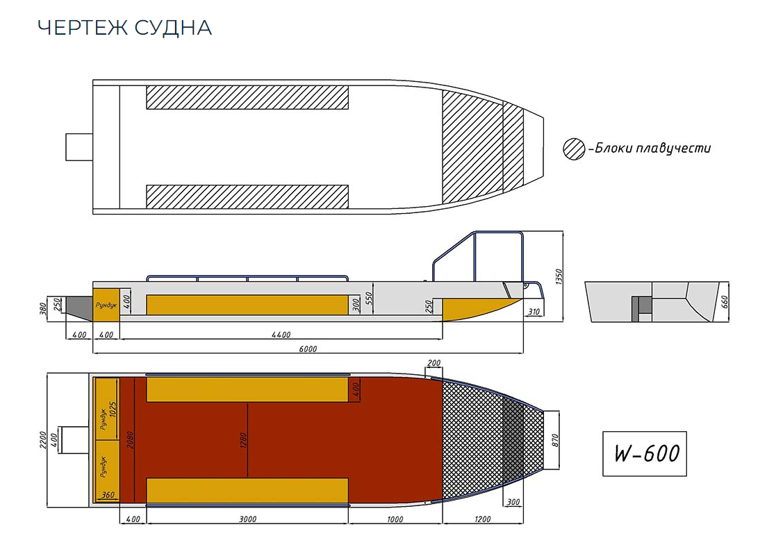 Алюминиевая лодка Wyatboat-600 в Ессентуках