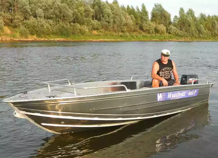 Алюминиевая лодка Wyatboat-460 P в Ессентуках