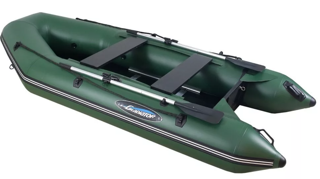 МОТОРНО-ГРЕБНАЯ ЛОДКА ПВХ GLADIATOR A 280 ТК С ФАНЕРНЫМ ДНОМ в Ессентуках