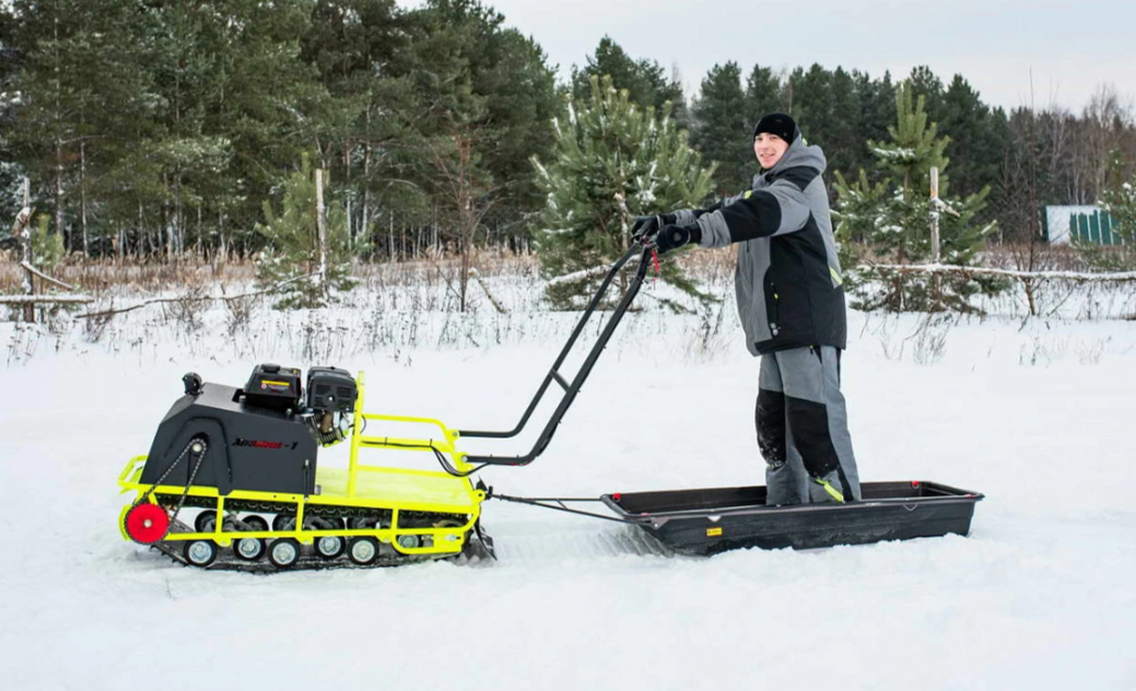 Мотобуксировщик Бурлак ХОЗЯИН-1 (капот металл) в Ессентуках