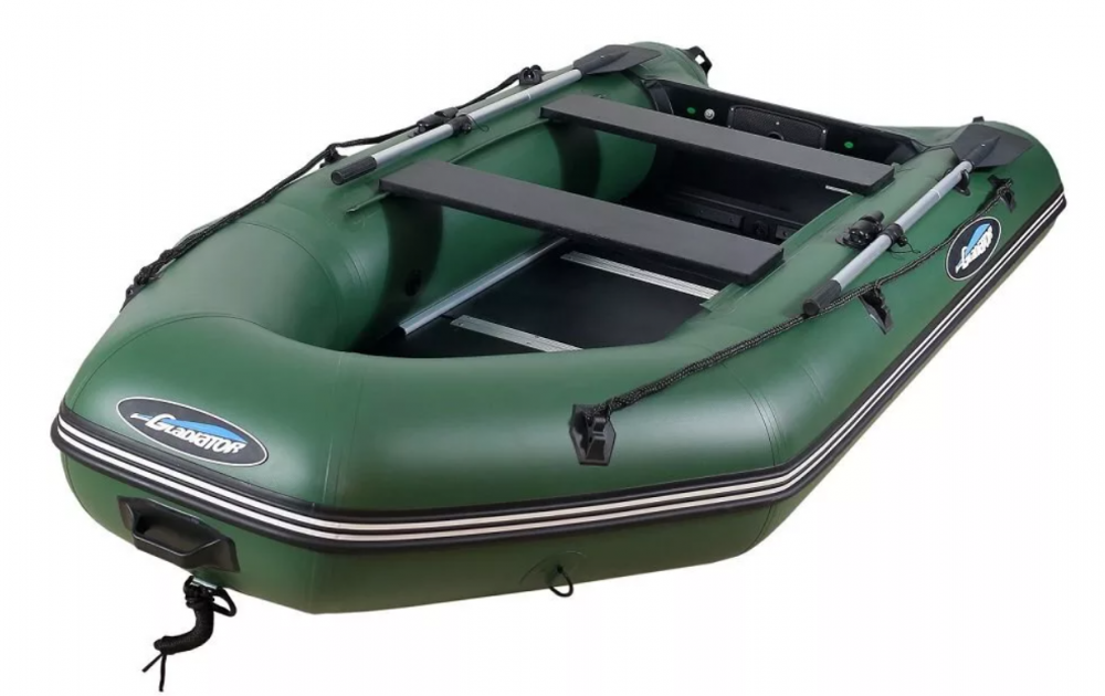 МОТОРНО-ГРЕБНАЯ ЛОДКА ПВХ GLADIATOR A 320 ТК С ФАНЕРНЫМ ПОЛОМ в Ессентуках