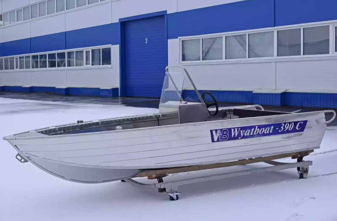 Алюминиевая лодка Wyatboat-390 C в Ессентуках
