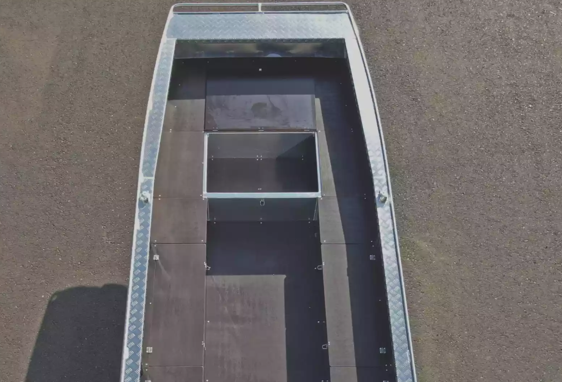 Алюминиевая лодка Wyatboat-490 Jonboat в Ессентуках