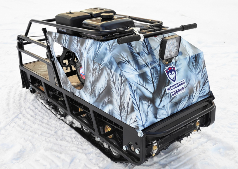 Мотобуксировщик Irondog (Железная собака) M500 9 Камуфляж Охотник в Ессентуках