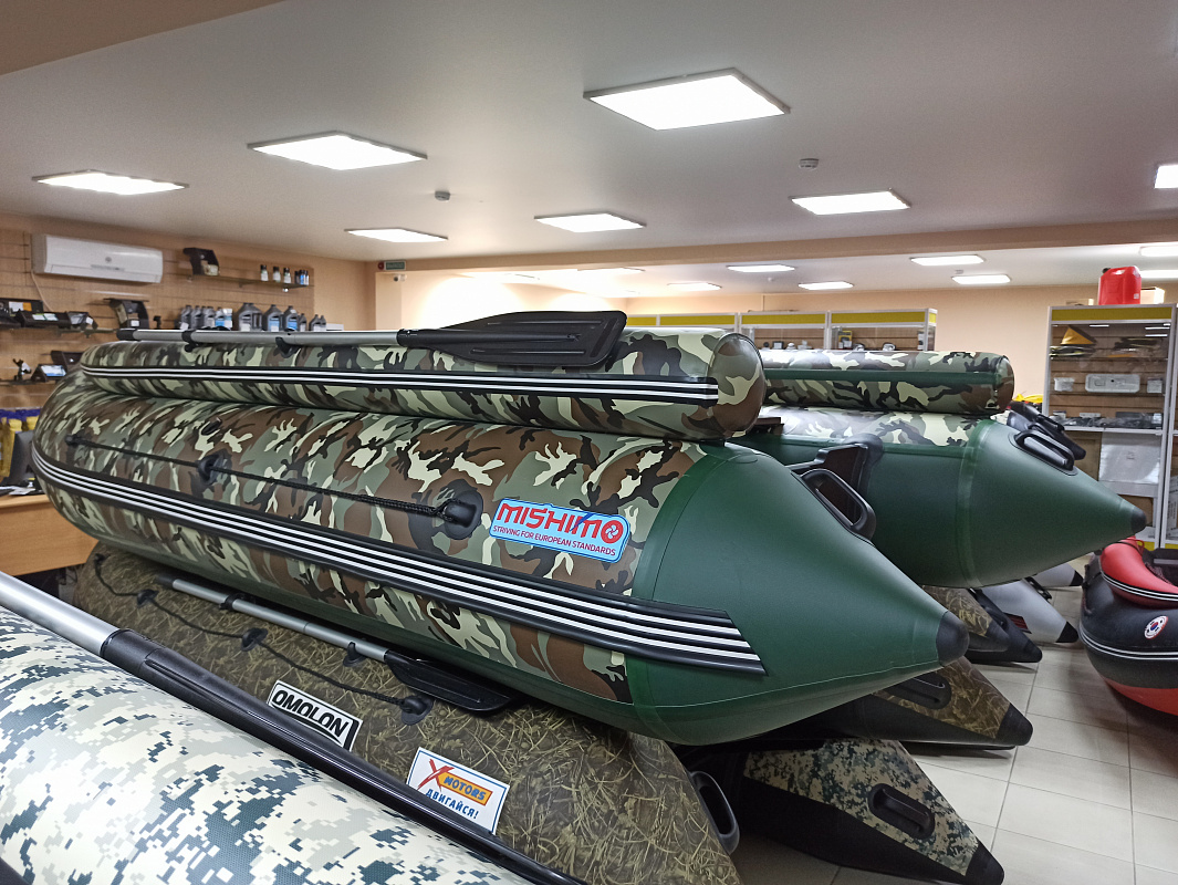 Лодка MISHIMO FAMILY LITE DF 430 в Ессентуках