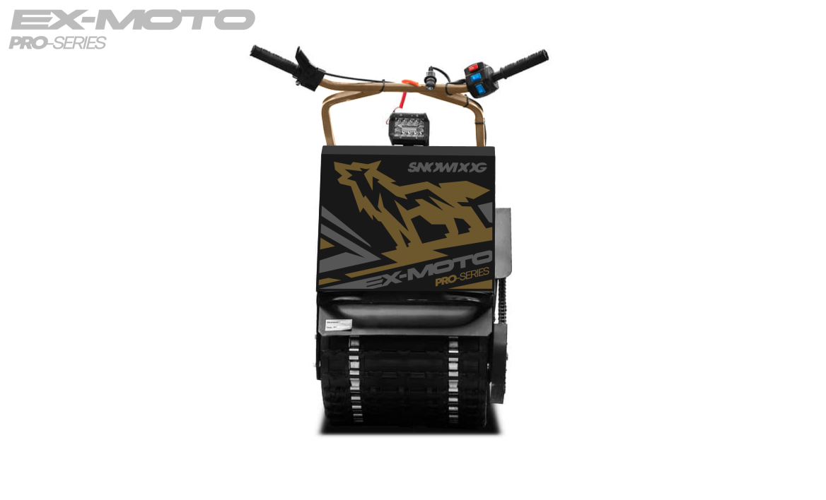 Мотобуксировщик EX-MOTO SNOWDOG S380 8л.с. в Ессентуках