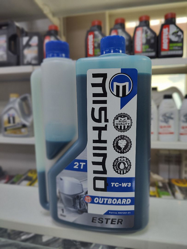 Масло MISHIMO 2T OUTBOARD (ESTER) полусинтетика 1 л в Ессентуках