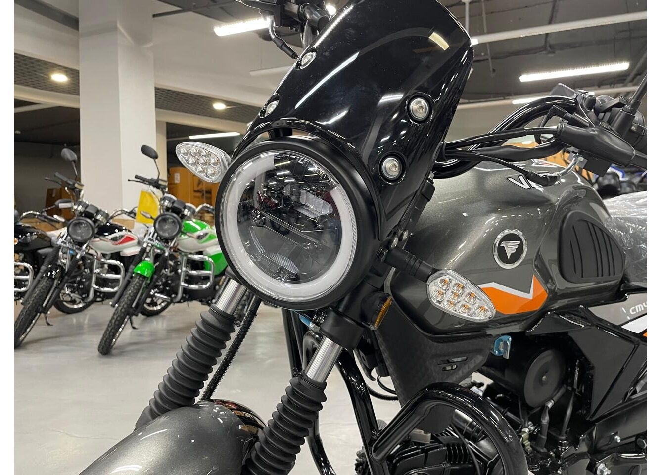 Мопед VMC NOVA 49сс (125сс) Led Full, дисковый тормоз, RKB RATO с баланс. валом, сигнализация в Ессентуках