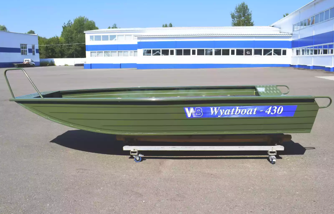 Алюминиевая лодка  Wyatboat-430 Master Fish в Ессентуках
