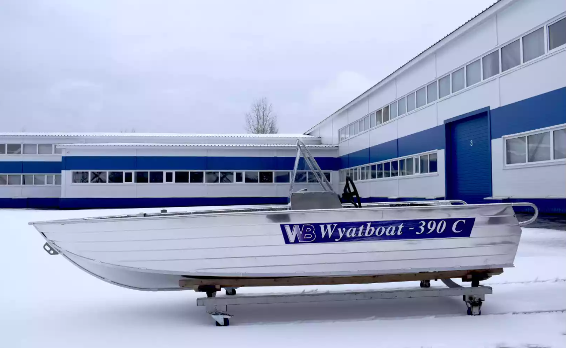 Алюминиевая лодка Wyatboat-390 C в Ессентуках