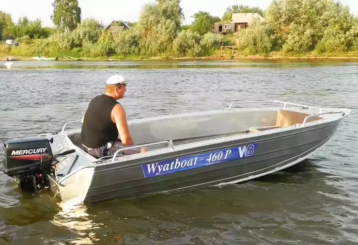 Алюминиевая лодка Wyatboat-460 P в Ессентуках