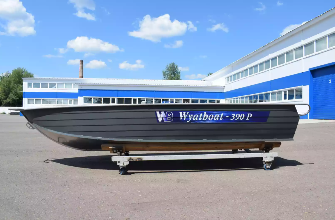 Алюминиевая лодка Wyatboat-390Р Fish в Ессентуках