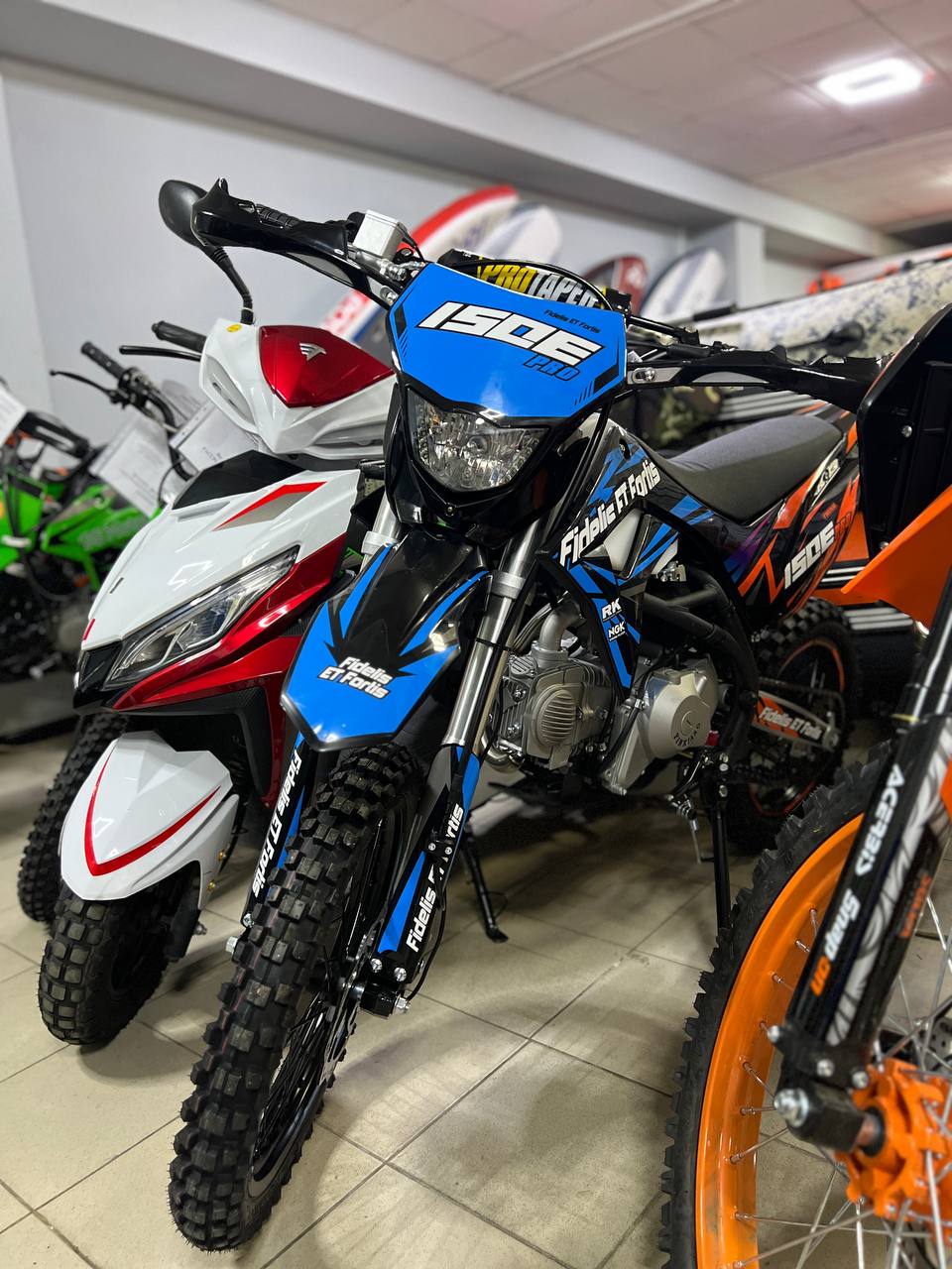 Мотоцикл (питбайк) PROMAX FIDET (ФАЙДЕТ) 190E PRO 17/14 в Ессентуках