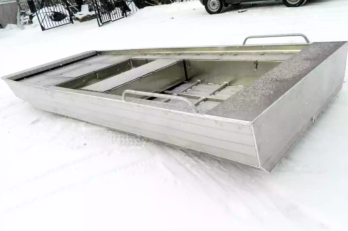 Алюминиевая лодка Wyatboat-390 Jonboat в Ессентуках