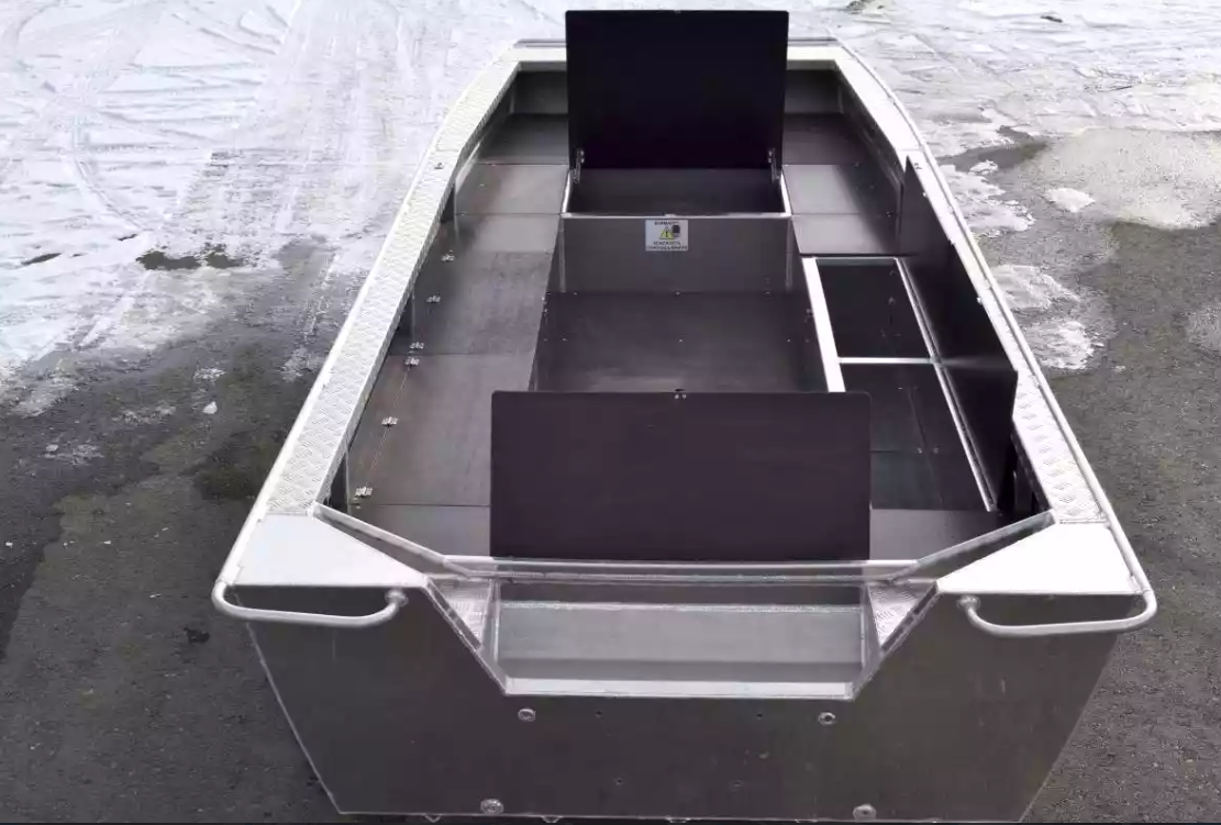 Алюминиевая лодка Wyatboat-490 Jonboat в Ессентуках