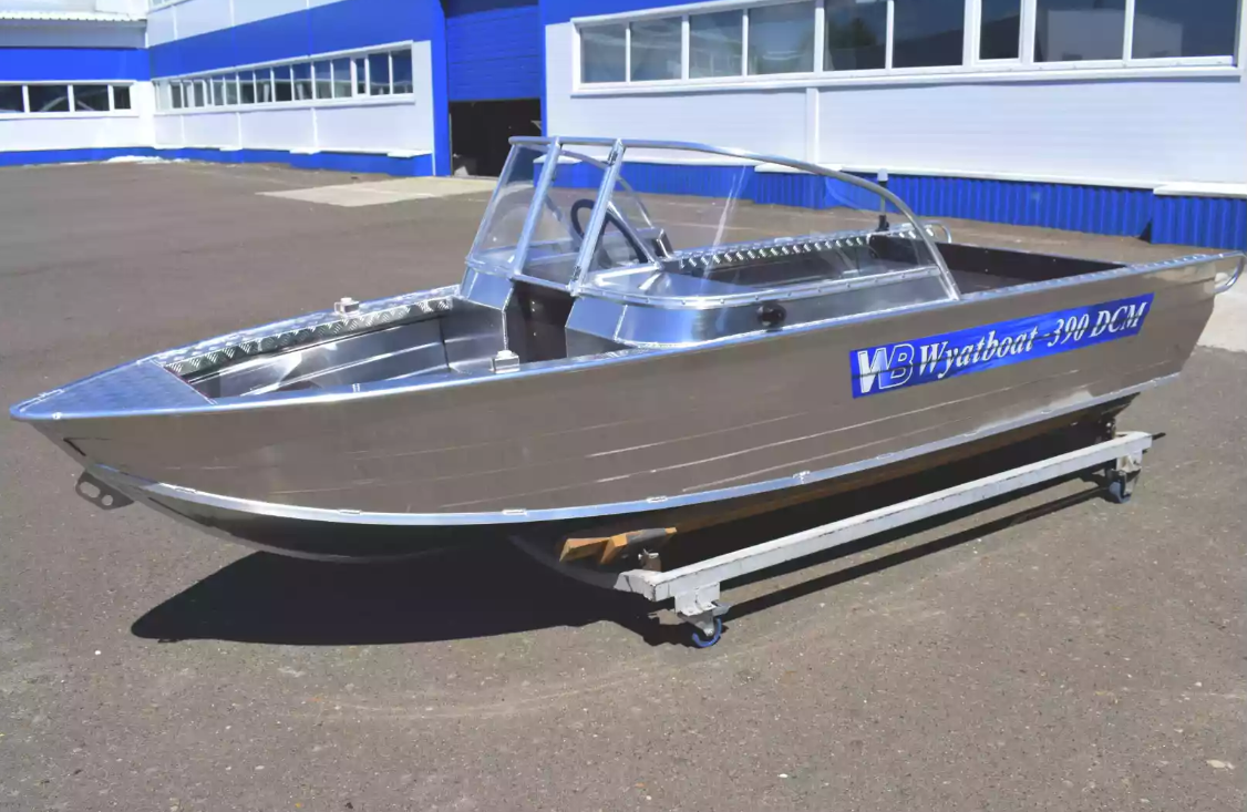 Алюминиевая лодка Wyatboat-390 DCM в Ессентуках
