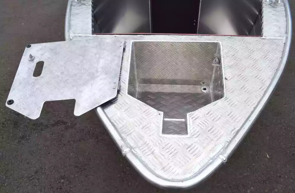 Алюминиевая лодка Wyatboat-390 DCM Увеличенный борт в Ессентуках