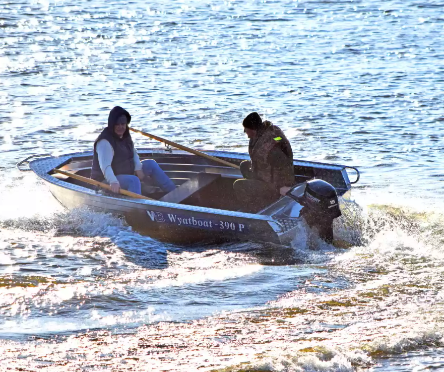 Алюминиевая лодка Wyatboat-390 P в Ессентуках