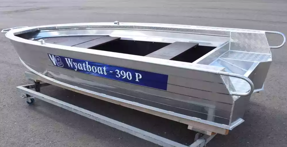 Алюминиевая лодка Wyatboat-390Р Fish в Ессентуках