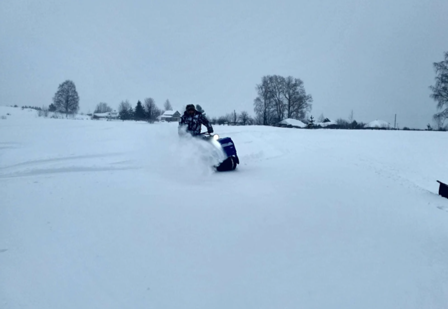 Мотобуксировщик Альбатрос-XLV 15 тележки, 1450 мм в Ессентуках