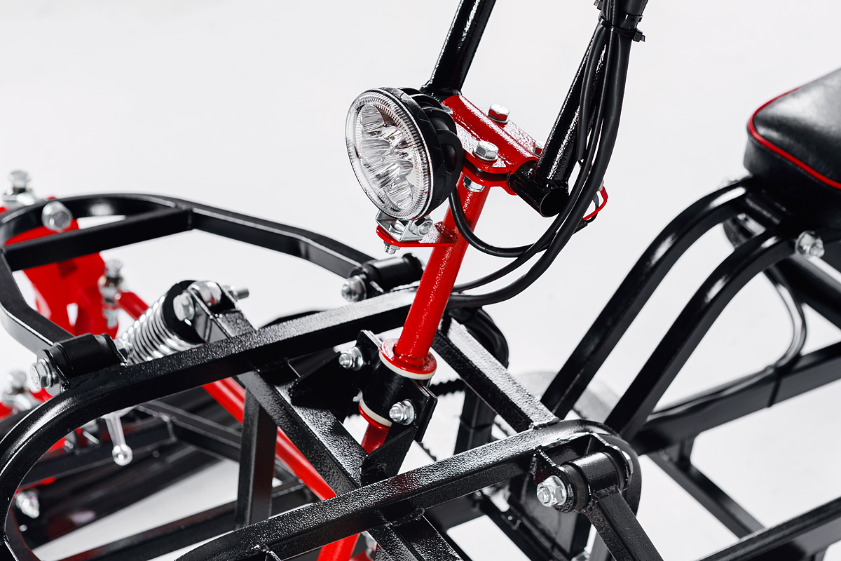 Лыжный модуль IKUDZO TERRAIN с подогревом ручек металлические лыжи в Ессентуках