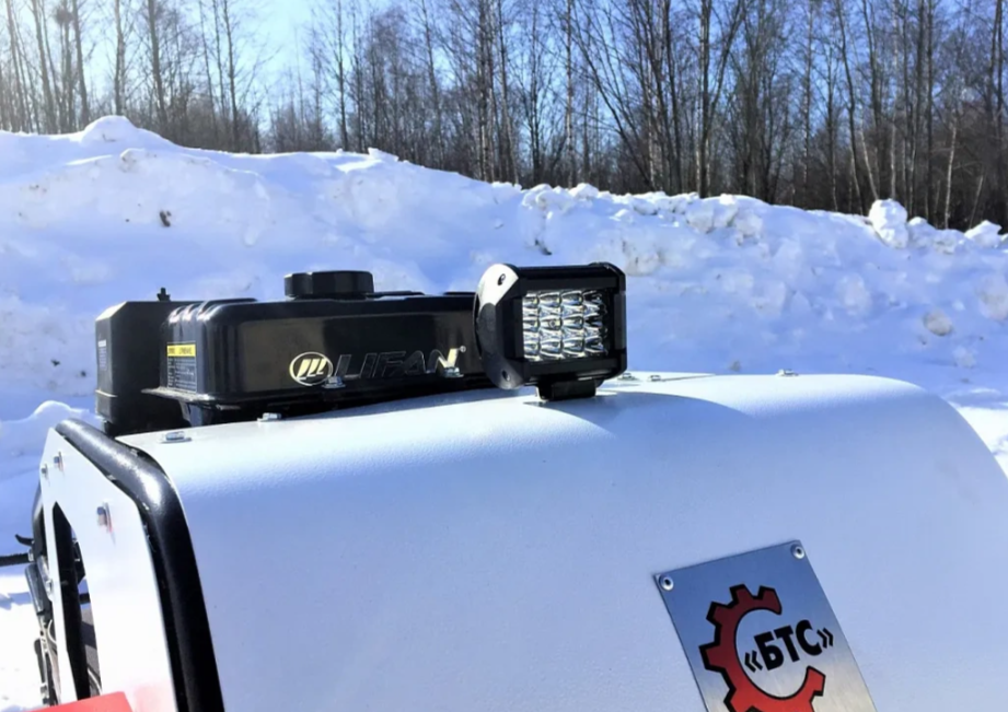 Мотобуксировщик БТС «STANDART PRO»  500/15 э/зап. LIFAN PRO (18 Ватт) в Ессентуках