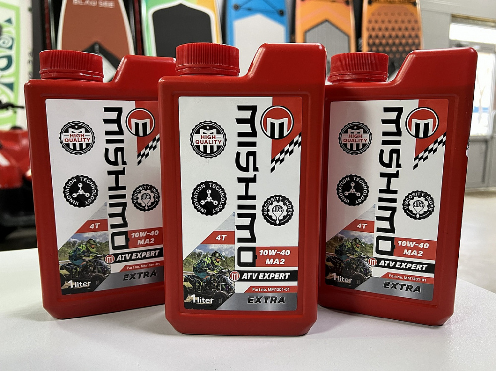 Масло MISHIMO 4T ATV EXPERT (EXTRA) 10w40 1 л в Ессентуках