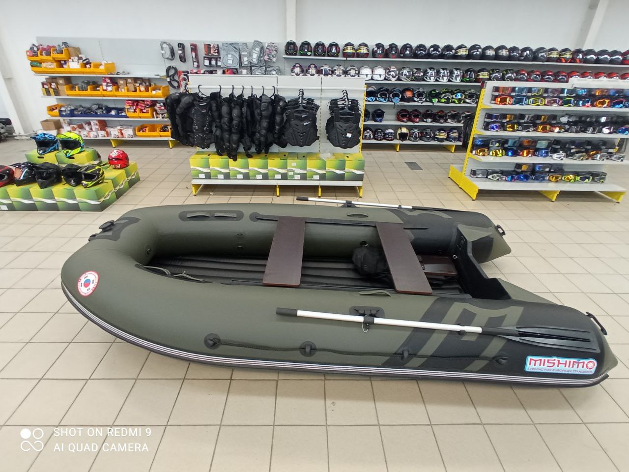 Лодка MISHIMO RIVER JET 390 под водомет в Ессентуках