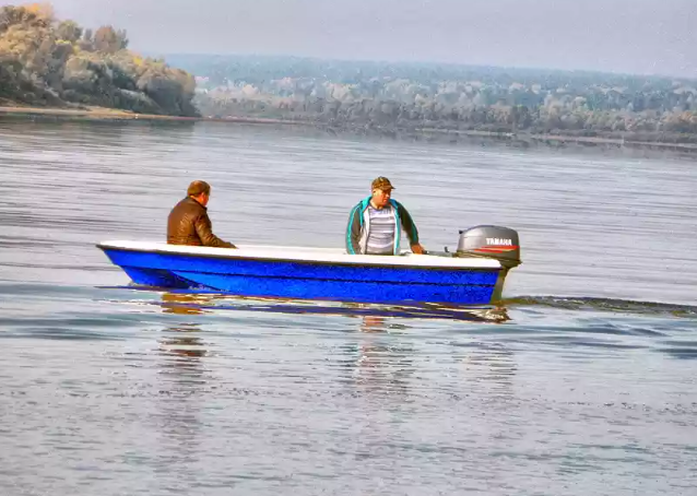 Стеклопластиковая лодка Wyatboat 430 тримаран в Ессентуках
