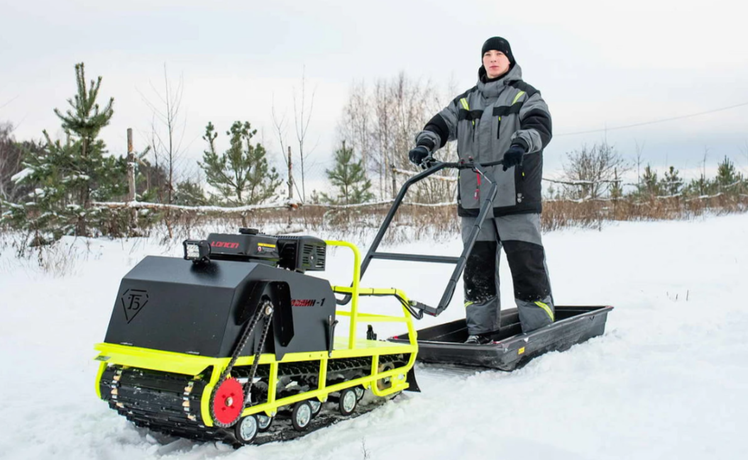 Мотобуксировщик Бурлак ХОЗЯИН-1 (капот металл) в Ессентуках