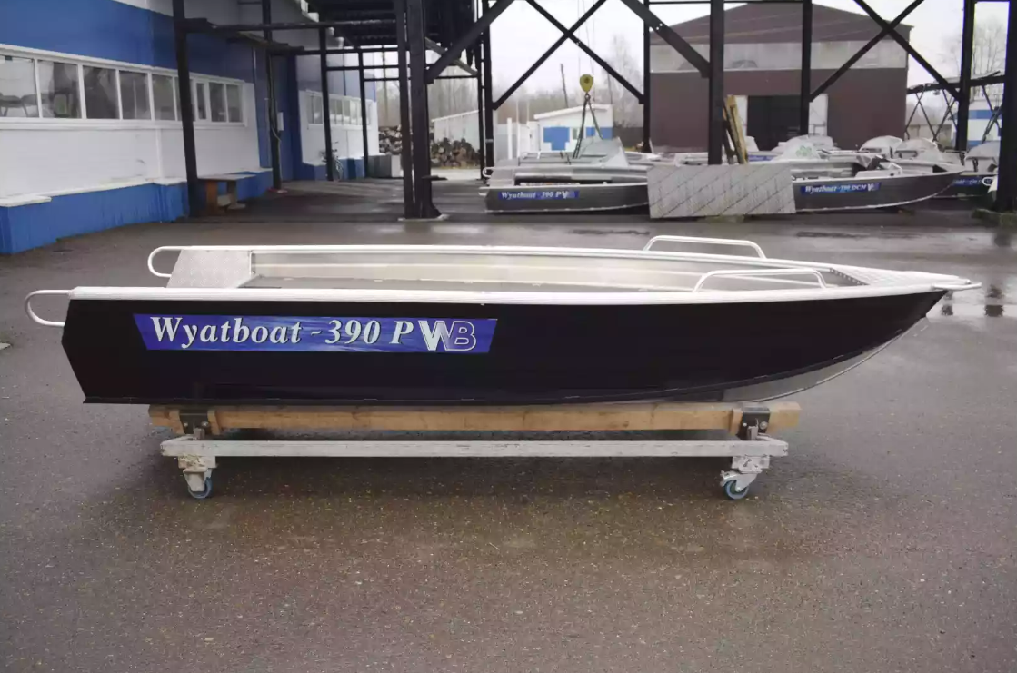 Алюминиевая лодка Wyatboat-390РМ в Ессентуках