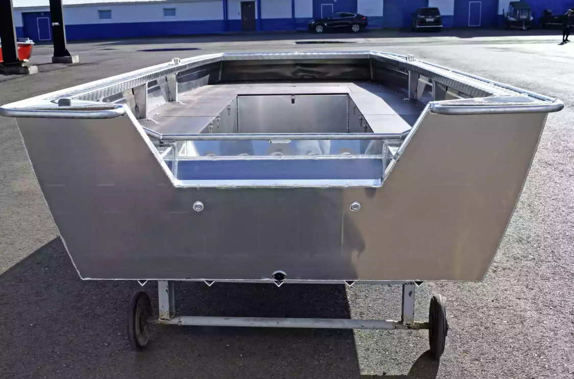 Алюминиевая лодка Wyatboat-490 Jonboat в Ессентуках