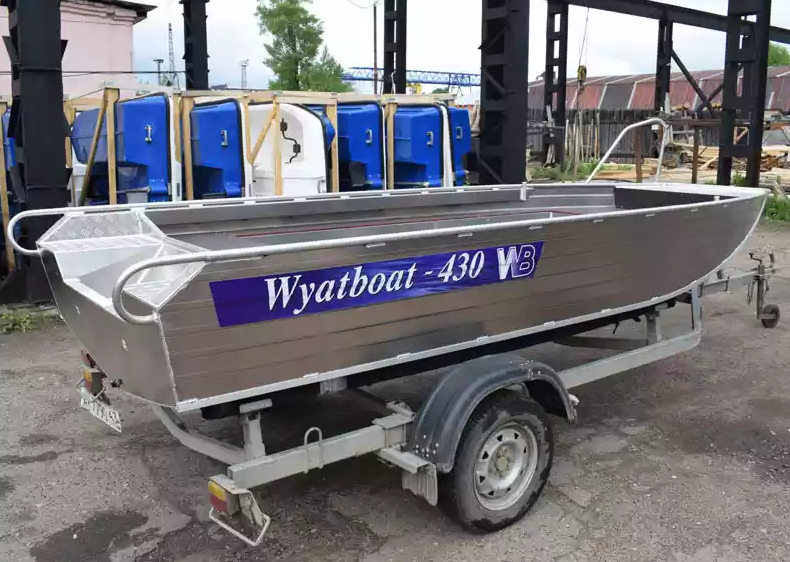 Алюминиевая лодка  Wyatboat-430 Master в Ессентуках