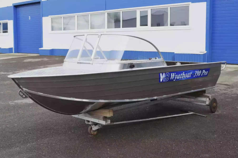 Алюминиевая лодка Wyatboat-390 Pro в Ессентуках