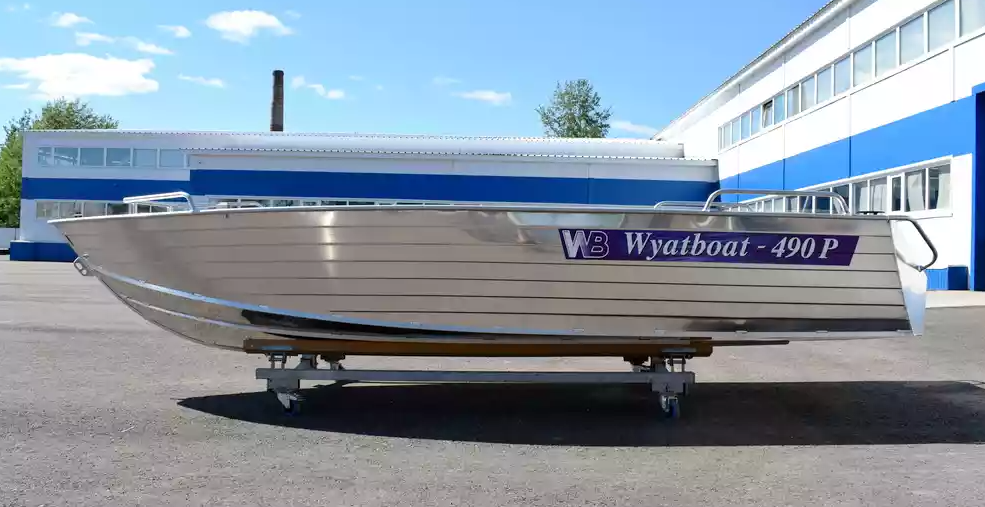Алюминиевая лодка Wyatboat-490 P в Ессентуках