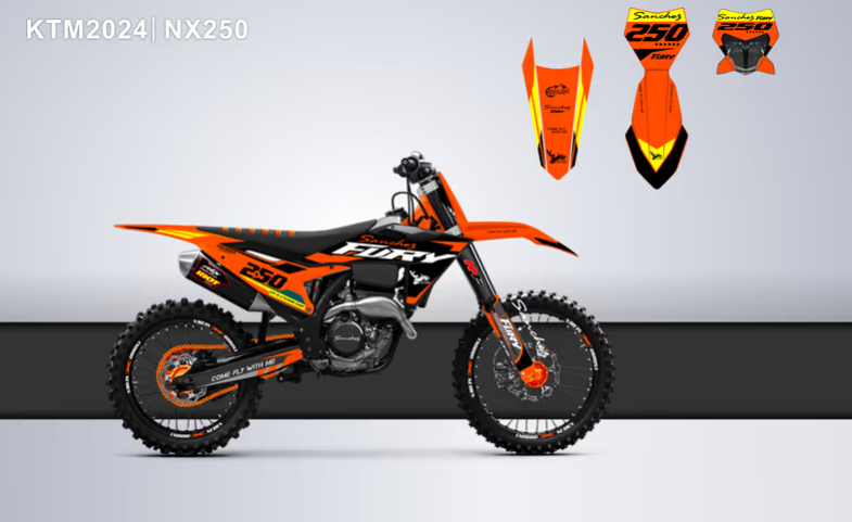 Кроссовый мотоцикл Sanchez Fury NX250 в Ессентуках