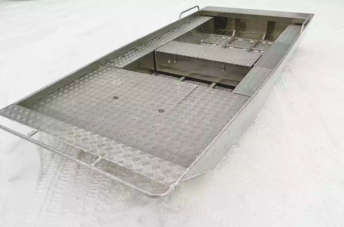 Алюминиевая лодка Wyatboat-390 Jonboat в Ессентуках