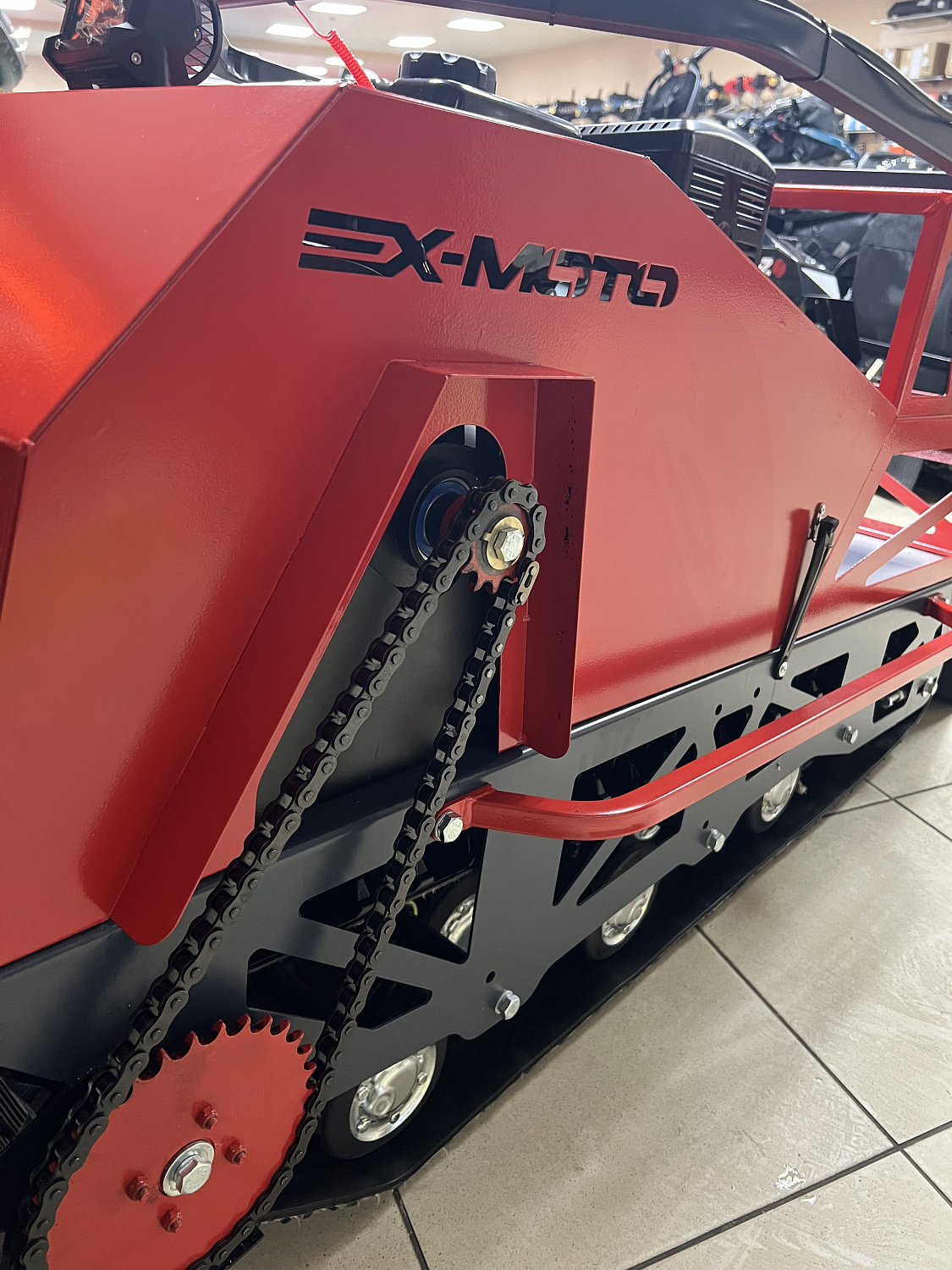 Мотобуксировщик EX-MOTO SNOWDOG S500 15л.с в Ессентуках