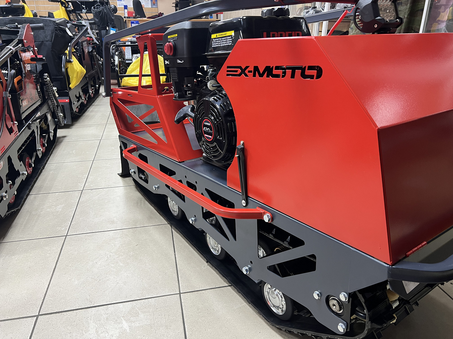 Мотобуксировщик EX-MOTO SNOWDOG S500 15л.с в Ессентуках