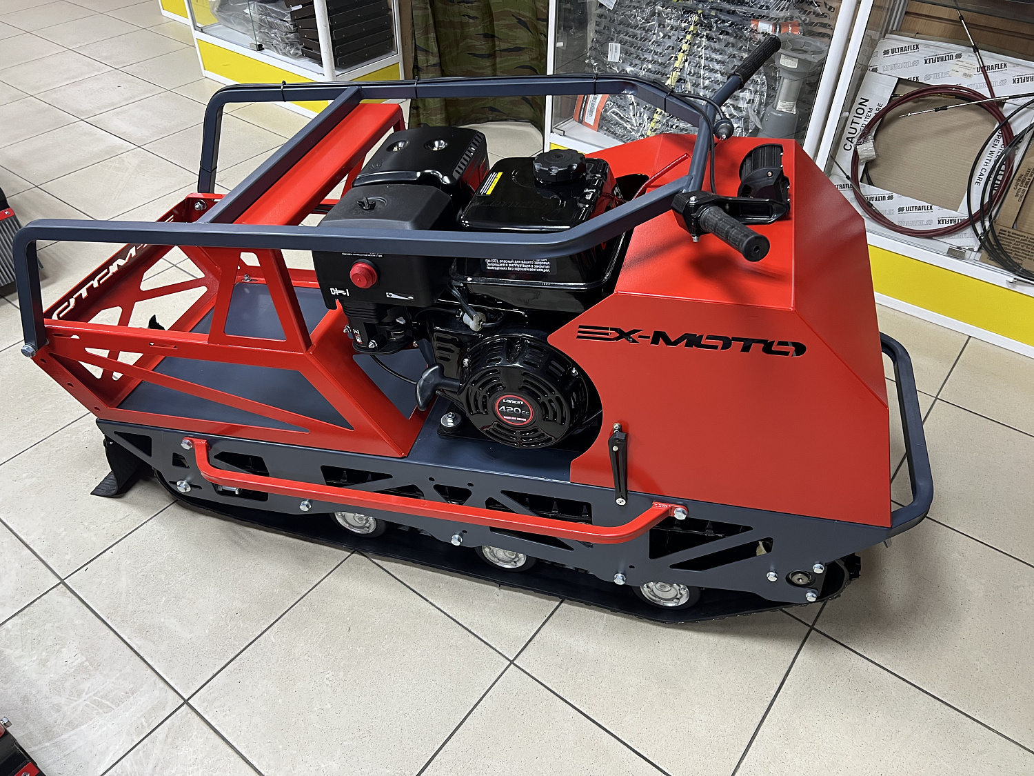 Мотобуксировщик EX-MOTO SNOWDOG S500 15л.с в Ессентуках