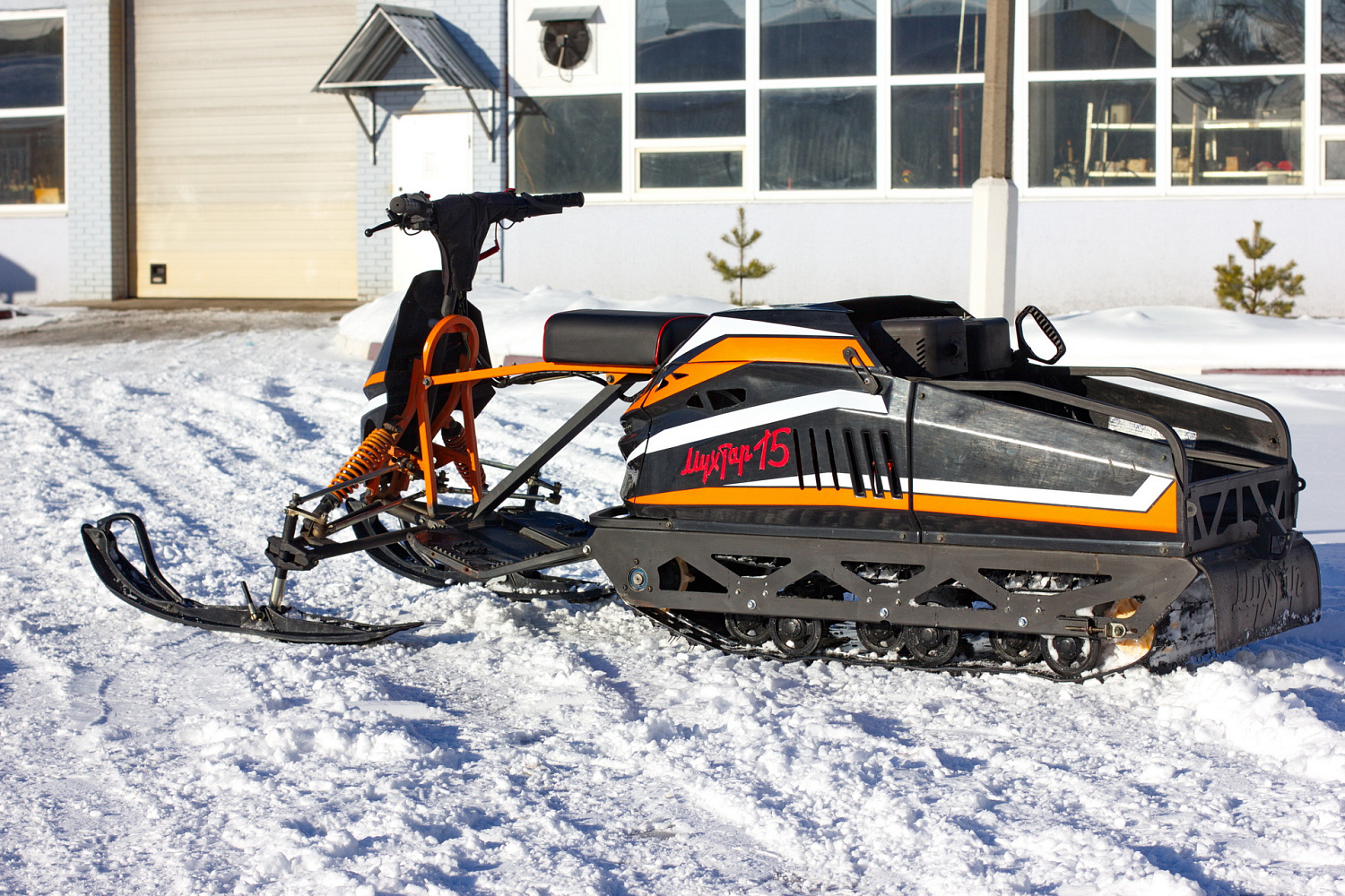 Мотобуксировщик IRBIS Мухтар 15 с лыжным модулем в комплекте в Ессентуках