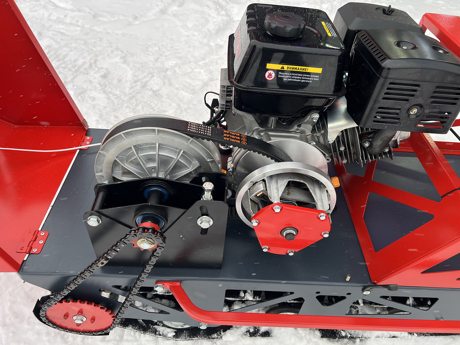 Мотобуксировщик EX-MOTO SNOWDOG S500 15л.с в Ессентуках