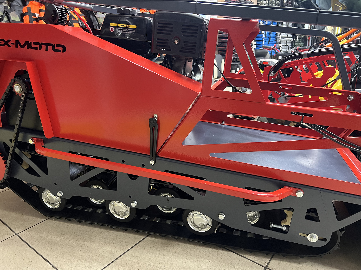 Мотобуксировщик EX-MOTO SNOWDOG S500 15л.с в Ессентуках