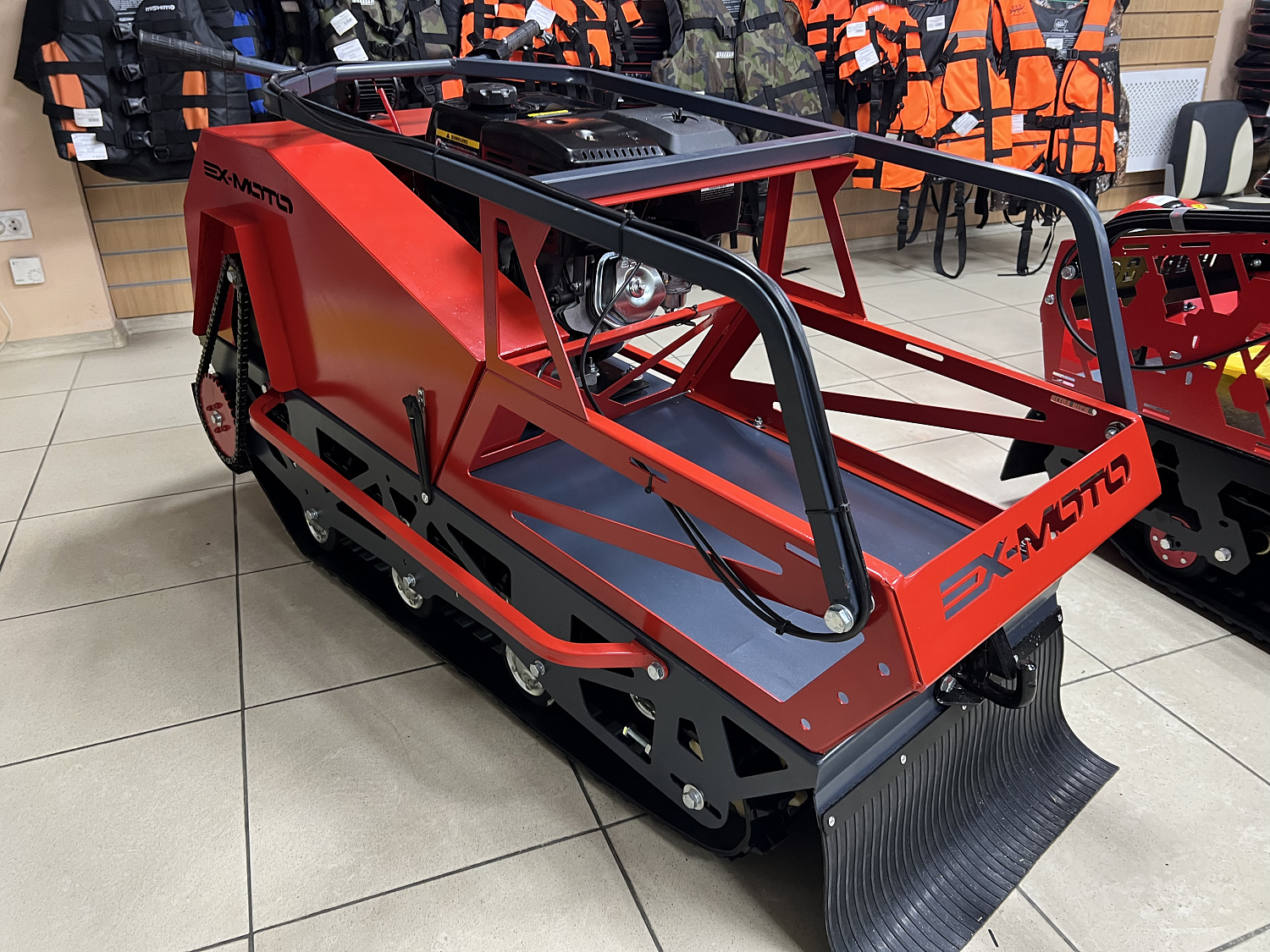 Мотобуксировщик EX-MOTO SNOWDOG S500 15л.с в Ессентуках